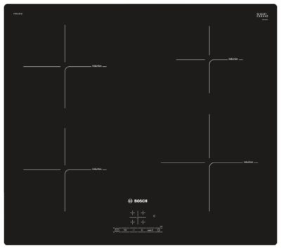 Bosch PUE611BF1B 60cm Induction Hob - Black.